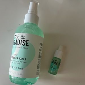 isle of paradise self tanning water